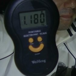 雨の中アオリイカ釣り